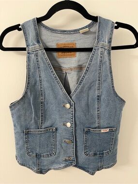 Levi's Light Blue Denim Vest